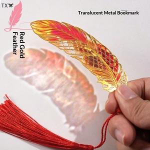 TX🏮💓🧧 Retro lông kim loại Bookmark phụ kiện cuốn sách Marque trang Bookmark separador dễ thương văn phòng phẩm marcapaginas Bookmark