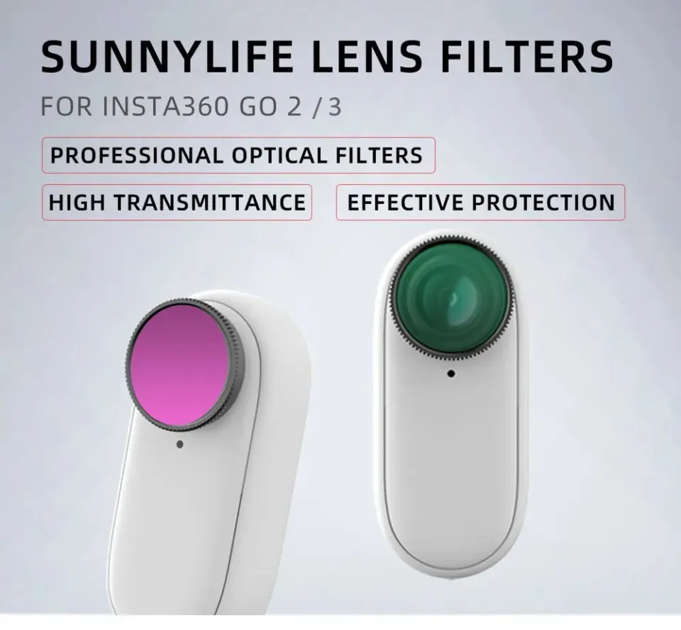 Insta360 GO GO CPL Polarizer NDL Neutral Density ND8 ND16