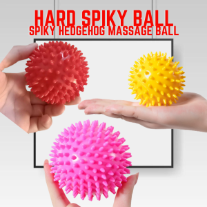 Malaysian PVC Hard Spiky Physiotherapy Massage Ball for Stress Relief Enhance Blood Circulation Bola Urut Fisioterapi Keras 按摩球
