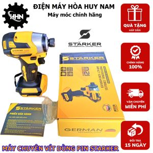 Máy khoan chuyên vít chính hãng STARKER SK-G173VNA Tính năng ARRRS không chổi than chân pin makita phổ thông M21