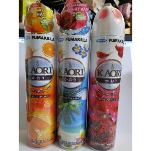 Xịt thơm phòng hương nước hoa cao cấp KAORI 280ml lưu hương lâu khử mùi hiệu quả