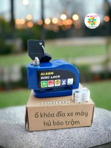 Khóa đĩa hú chống trộm - âm báo 110 dB- bật tắt dễ dàng