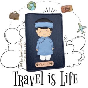 Vỏ hộ chiếu cô gái mặc áo dài-passport cover việt nam - bao hộ chiếu đôi - bọc hộ chiếu áo dài việt nam- passport cover