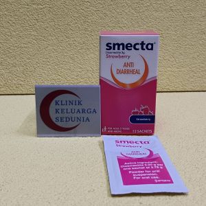 Smecta Diosmectite Strawberry Orange Vanilla Sachet Flavour Powder Oral Suspension 3g diarrhoea 思密達蒙脫石散腹瀉 EP PLUS IPSEN