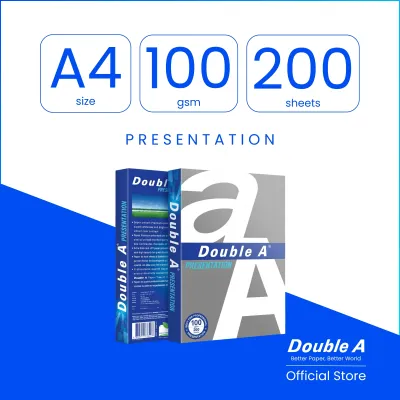 Double A 100gsm 200 Sheets ( A4 Single Pack )