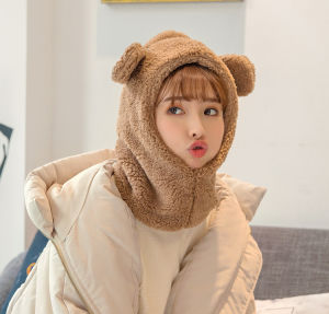 Mũ len nữ liền khăn siêu ấm phong cách Hàn Quốc Mũ len Mũ len nữ Mũ len đẹp Mũ len hàn quốc Mũ len nữ hàn quốc Mũ len nữ hà nội Nón len Nón len cục bông Nũ len dep Nón len nữ Nón len nữ giá rẻ - mu len nu lien khan co