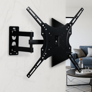 GOLDMINES Cantilever Type TV Monitor Bracket Swivel Tilt Rotation Extendable Arm TV Screen Holder Practical Heavy Duty LCD LED Monitor Bracket for Home