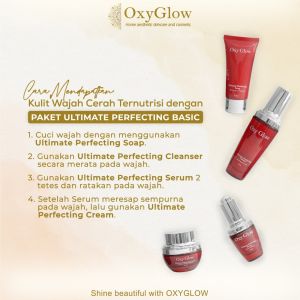 Oxyglow Paket Ultimate Basic Mencerahkan Wajah Menyamarkan Flek Hitam Mengecilkan Pori Pori Bpom