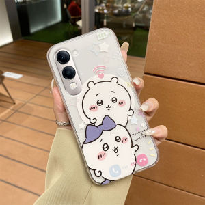 Phone Case Vivo Y04 Hot New 2025 Cute Cartoon Pattern Design Shockproof Transparent Soft Rubber Casing Vivo Y04 Phone Cover Case