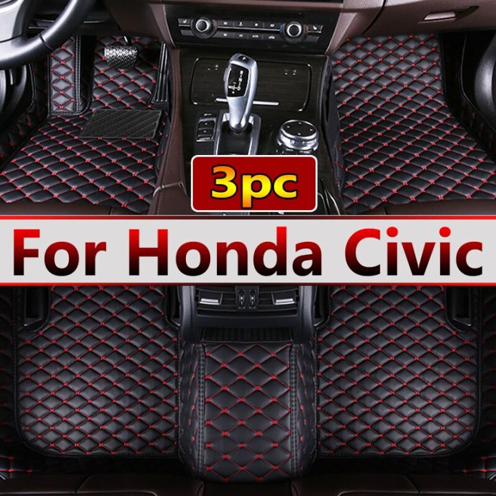 Custom Car Floor Mats For Honda Civic 2012 2013 2014 2015 Auto Foot