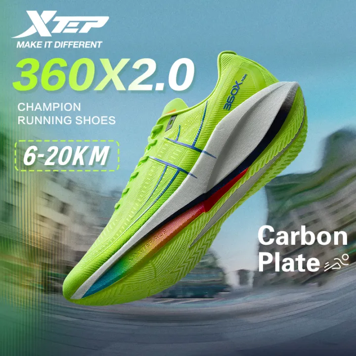 【Xtep】 360x 2.0 丨 Kasut larian Plat karbon Giày chạy Ma-Ra-Tông đua ...