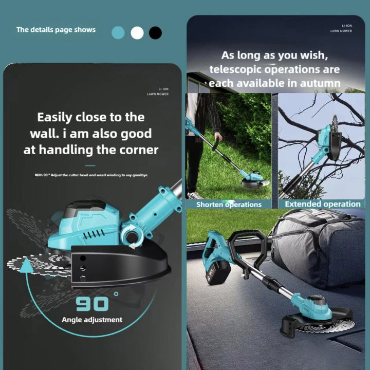 Makita%20Cordless%20Lawn%20Mower%20168V%20Rechargeable%20Lithium%20Battery%20Portable%20Household%20Gardening%20Trimmer%20Electric%20Grass%20Cutter%203.0%20Full%20Quality%20Upgrade%20-%20Image%208