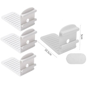 Kebigumei 4 cái kẹp tấm ga trải giường vô hình có thể điều chỉnh Kẹp Tấm bọc giường chịu lực cao chống trượt Kẹp góc Ga Trải Giường