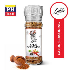 Lunn Cajun Seasoning Grinder 55g – Spicy BBQ Inihaw & Cooking Spice Mix