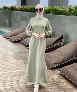Gamis Maxi Kondangan Terbaru JASMINE DRESS Bahan Maxmara Mix Payet Baju Pesta Bridesmaid Gaun Simpel Elegan Kekinina Busana Muslim Outfit Lebaran Ala Seleb Tiktok 2024 Fashion Muslim Longdress Seragaman Remaja Longdress Korean Stye OOTD Hijab Ukuran Jumbo