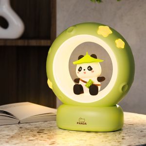 SG Cute Panda Night Light Rechargeable Sleep Lamp Baby Feeding Eye-protecting Bedside Lamp