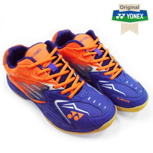 Sepatu badminton Yonex All England 21 Dark Grape / Rustic Orange