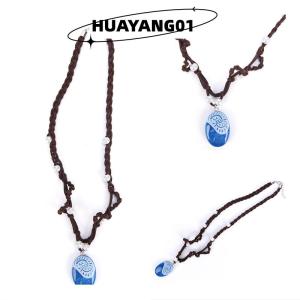 HUAYANG01 [2023 new HOT FASHION] Cô Gái Phụ Nữ Thời Trang Moana Vòng Cổ Cosplay Mặt Dây Chuyền Chuỗi Trang Sức Vòng Cổ