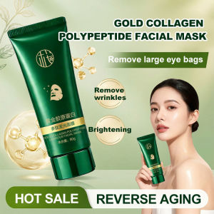 【Brightening Boost】Collagen Infused Mask Peptide Moisturizer Skin Firming Facial Treatment Reduce Fine Lines Oily Skin Care Essentials