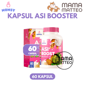 MOMSY ASI Booster 30 Kapsul & 60 Kapsul / Pelancar ASI / Capsul / MOMSY BANDUNG