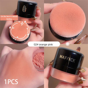 [Ready Stock+COD]  Maffick Blush Mushroom Powder Blusher Blusher Powder Makeup Matte Blush On Cruelty-free Pink Coral Mushroom Head Mist Rouge Powder