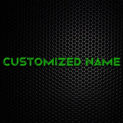 CUSTOM Name Sticker for Bike Waterproof Personalized Gift Ride Rider Giveaway Bikes