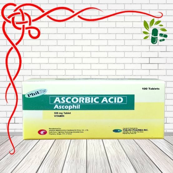 Ascophil (Ascorbic Acid 500mg) 100 Tablets