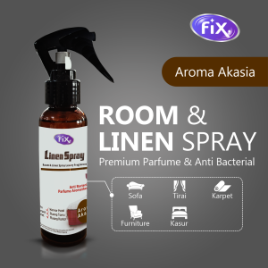 FIX - Pengharum Pakaian dan Ruangan Anti Bakterial / Room and Linen Spray 100ml