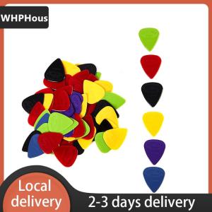 [COD] WHPHous Ship within 24 hours 10 pieces Alice Guitar Pick Non-slip Black White Nylon Mediator for Acoustic Electric Guitarra Ukulele Accessories