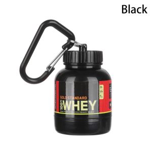 DOHOHO 100ML Portable Sports Bottles Advertising Health Funnel Protein Powder Bottle  Holder Small Water Cup