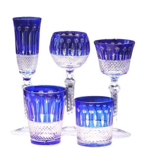 Sacesr European Goblet Glasses Creative Champagne Wine Glasses Handmade Crystal Glass Home Drinkware Party Festival Accessories B3K9H