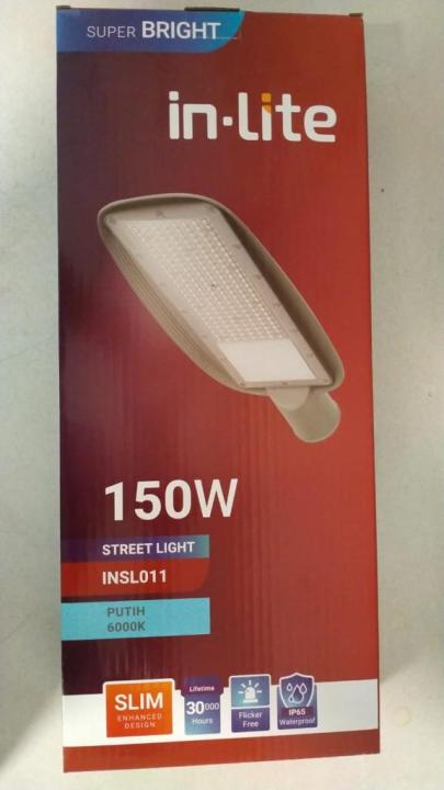 INLITE LAMPU JALAN IN LITE LED PJU STREET LIGHT 150W 150 WATT INSL011 ...