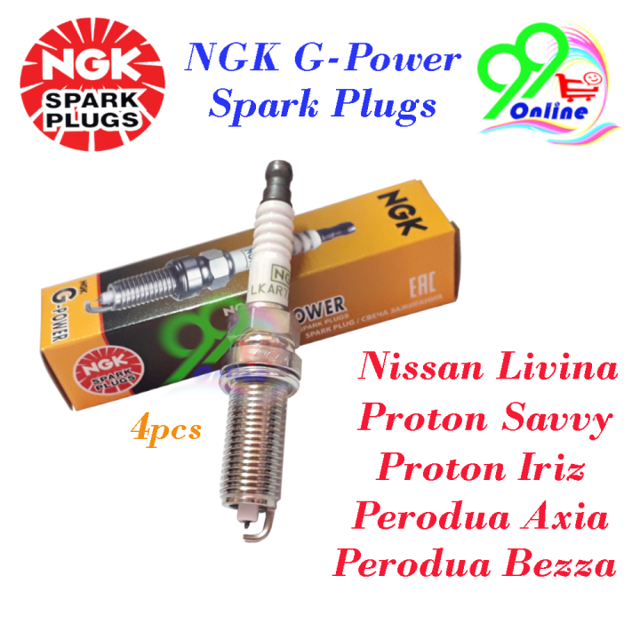 NGK G-Power Spark Plug for Nissan Livina, Proton Savvy, Proton Iriz ...