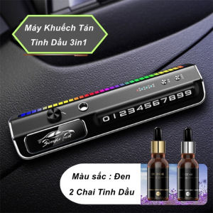 Máy Khuếch Tán Tinh Dầu Nước Hoa Ô Tô Cảm Biến Cao Cấp Nhạc