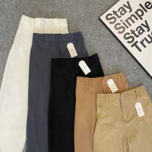 Giovanno Store Fashion Celana Wanita Oro Pants Highwaist Bahan Knit Premium Terbaru Oro Pants Highwaist Knit Premium Ukuran MLXLXXL Jumbo Terlaris