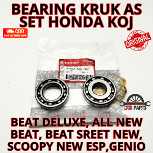 BEARING  KRUK AS HONDA KOJ BEAT DELUCE AAL NEW BEAT BEAT SREET NEW SCOOPY NEW ESP GENIO Kualitas original Presisi tidak bengkok dan awet anti karat ori asli AHM cakram disk