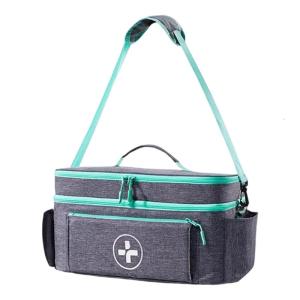 Gia đình khẩn cấp túi lưu trữ hai ngăn thiết kế đồ giữ bút có thể tháo rời thích hợp cho ngoài trời nhà du lịch sử dụng