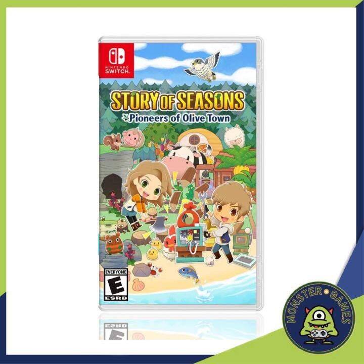 Story Of Seasons Pioneers Of Olive Town Nintendo Switch Game แผ่นแท้มือ ...