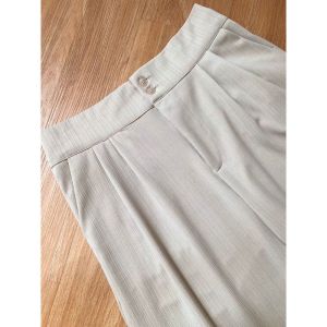 Celana Kantor Knit Highwaist Wanita Jennie Knit Premium Loose Cullote Pants Wanita Kekinian