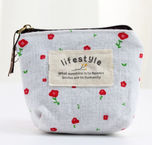 Murah Banget - Dompet Koin Motif Bunga / Dompet Serbaguna Sleting / Pouch Dompet Koin Resleting / Dompet Koin Lifestyle