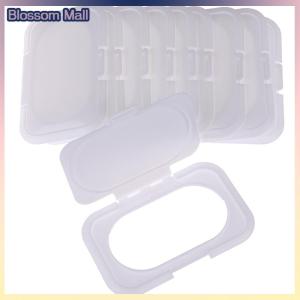 [Blossom] 1 5 10 chiếc nắp giấy ướt em bé tái sử dụng Hộp khăn giấy nắp giấy ướt không dính