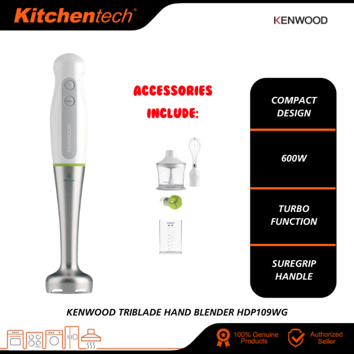 Kenwood Hdp109wg Kenwood Triblade Hand Blender Reviews Get Kenwood