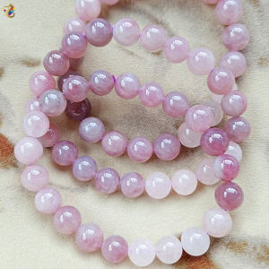 Premium Grade Ombre Madagascar Purple Rose Quartz Bracelet