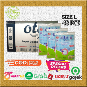 OTO PANTS (24PCS) PREMIUM POPOK CELANA SIZE (MLXL) TERLARIS