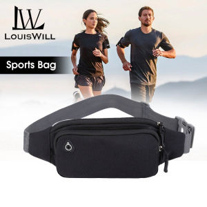 LouisWill Sports Waist Pack Bag Pouches Waist Belts Bag Cross Body Bag Chest Bag Adjustable Running Pouch Women Waterproof Crossbody Bag Money Phone Waist Fanny Pack Jogging Belt Fanny Pack for Workouts Sports Outdoor