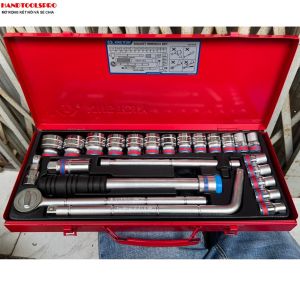 Kingtony 4024SR/Bộ tuýp 12 cạnh cao cấp 24 chi tiết hệ inch 3/8-1-1/4 inch
