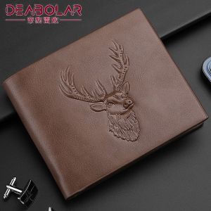 DEABOLAR K3259 DOMPET UANG LIPAT TEBAL KULIT SINTETIS TEBAL