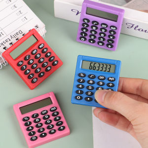 YAFEN Personalized Mini Candy Color School Office Electronics Creative Calculator Pocket Boutique Stationery Small Square Calculator