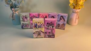 Celebrity Stars Zhao Lusi Yu Shuxin Xiao Zhan Sun Yingsha 55 Pcs Laser LOMO Photocards Mini Polaroids Album Greeting Postcards Collection Fans Merchandise Gift Set Box | Kad Gambar Koleksi K-POP