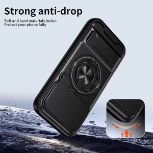 For Honor 600 Pro Case Fashion Magnetic 360° Bracket Tripod Phone Cover For Honor 600 Equipped With Camera Protection Shell